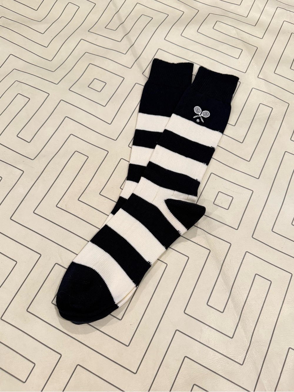 New Wimbledon Striped Socks